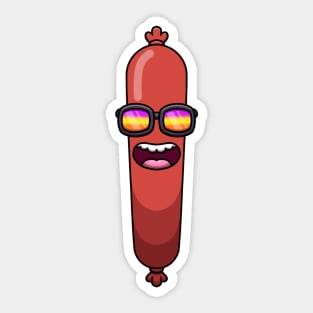 Cool Sausage Sticker